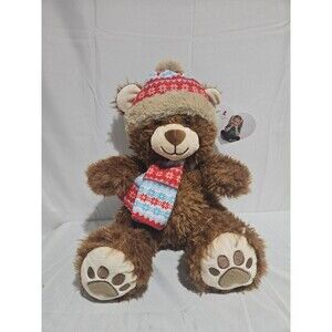 Hugfun Plush Brown Teddy Bear 18” St. Jude Hospital 2025 Capri Soft Tags Charity